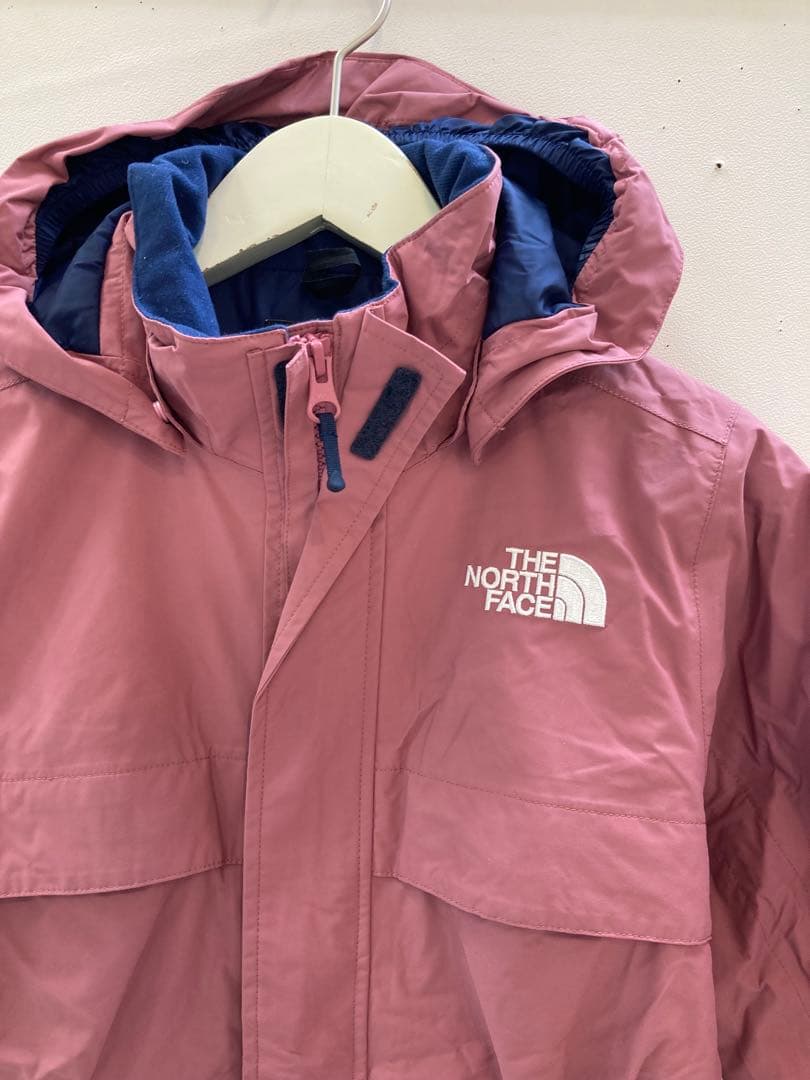 THE NORTH FACE 子ども用 スキーウェア ピンクスノーウェアつなぎ