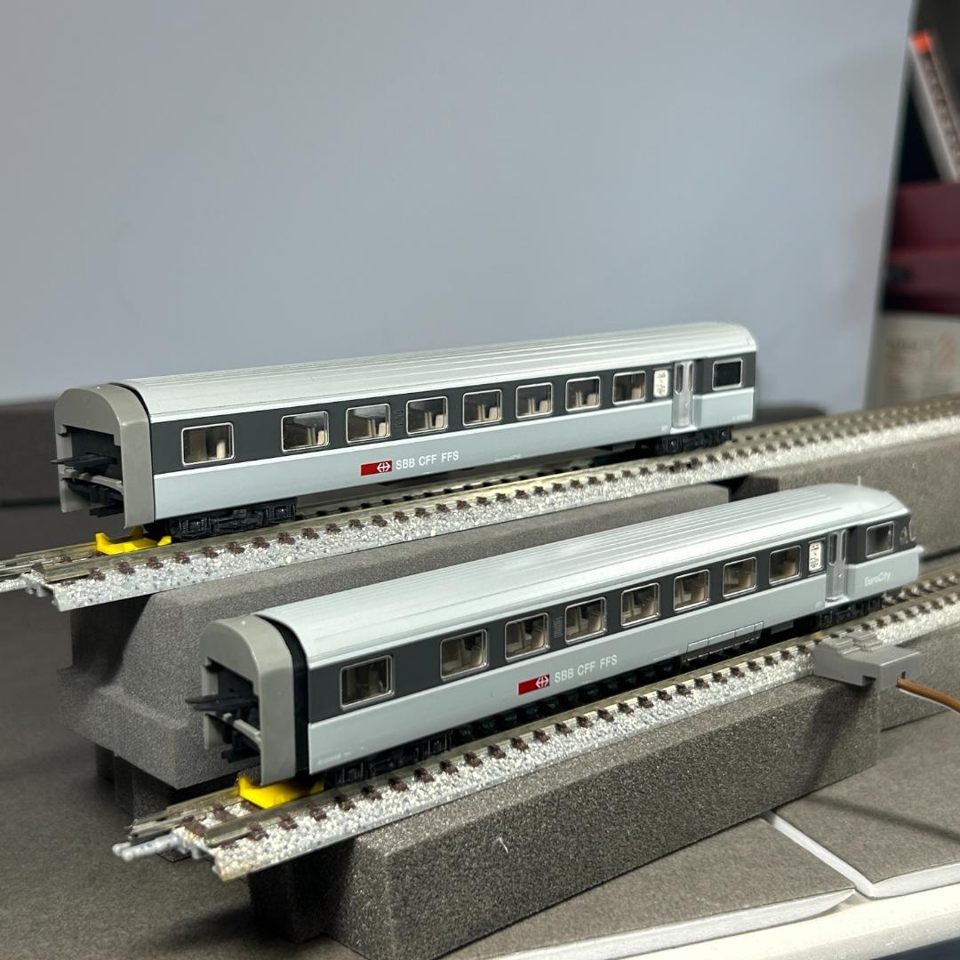 KATO SBB CFF FFS RABe ”ユーロシティ”6両セット 動作良好