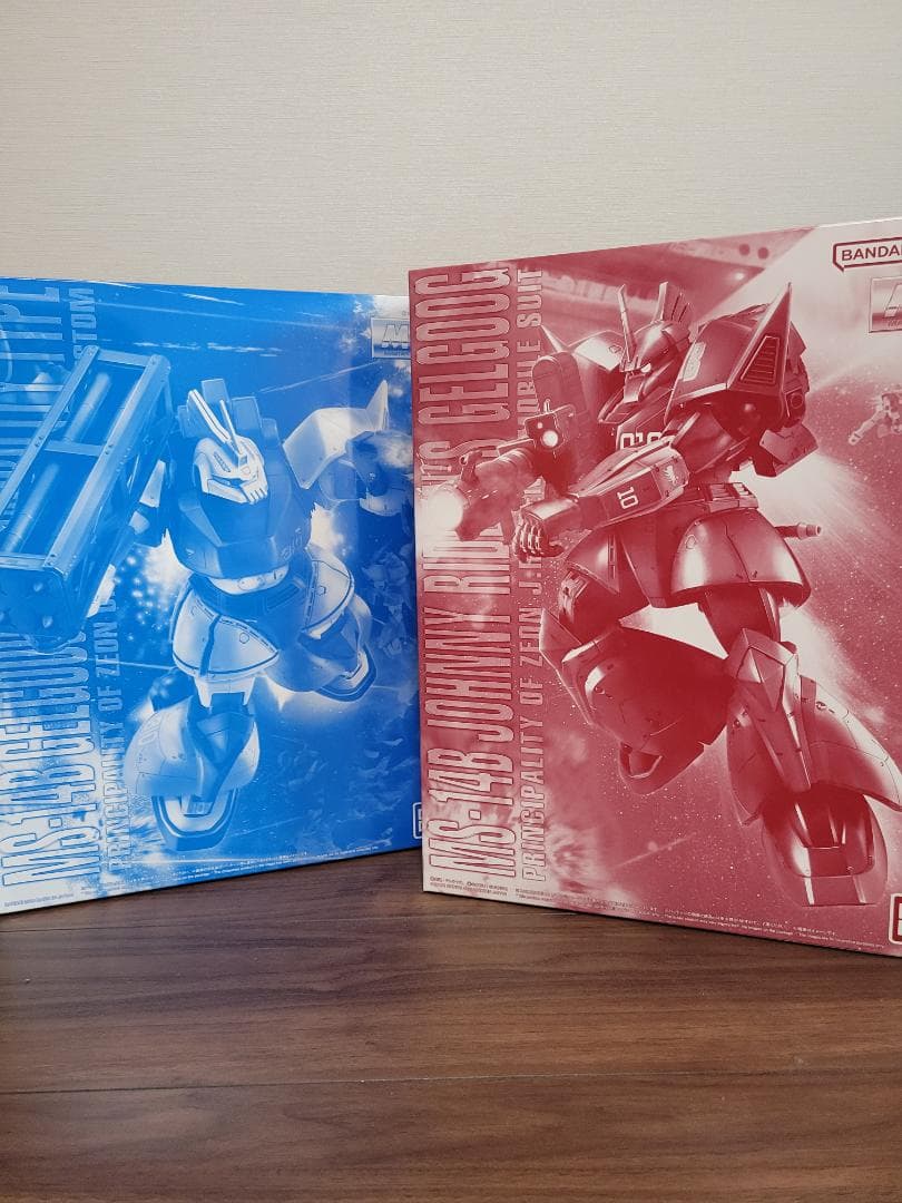 MGジョニーライデンゲルググ　ユーマライトニングゲルググ　セット