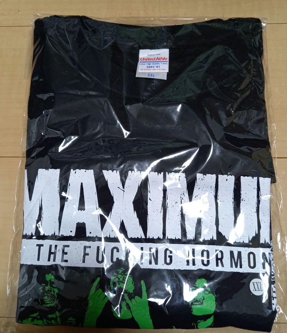 【マキシマム ザ ホルモン】海外の腹ペコ 公式再現Tシャツ XXL【新品未開封】