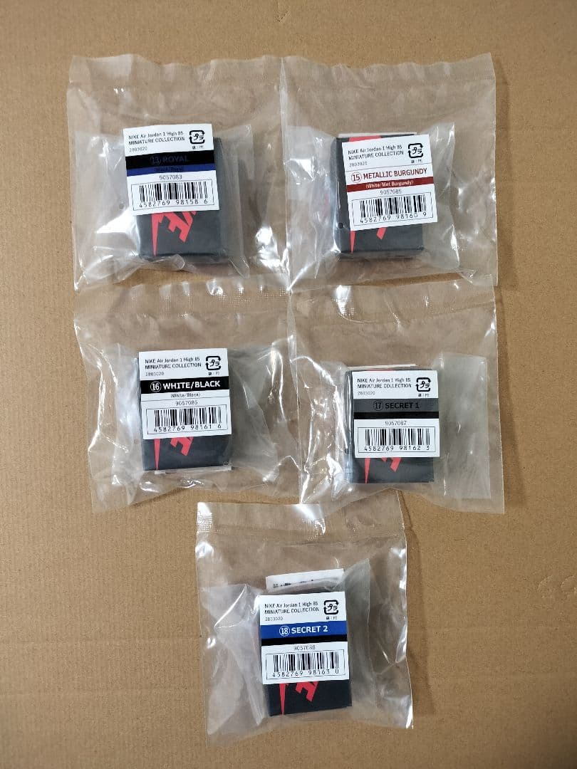きちむ AirJordanMINIATURE COLLECTION コンプ