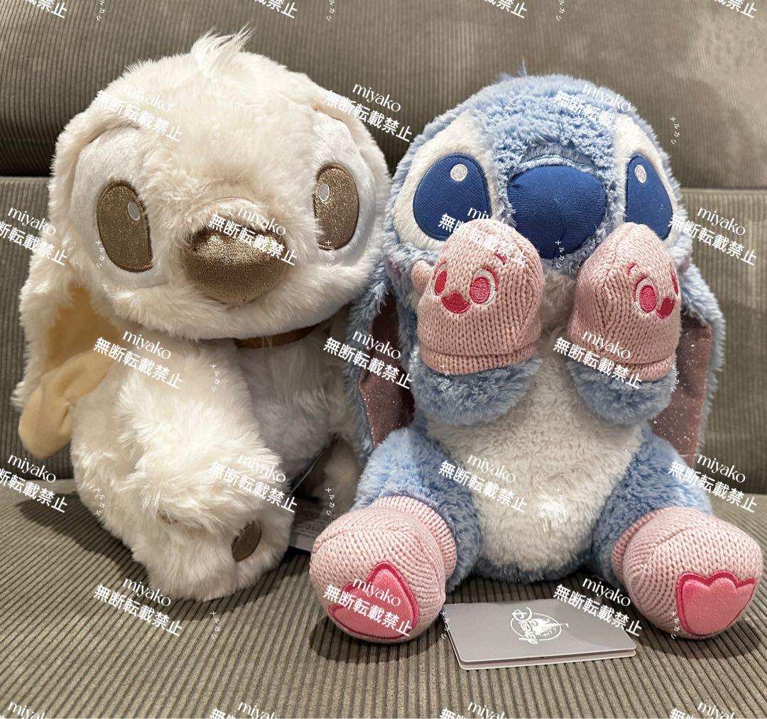 ディズニー スティッチ ぬいぐるみwinter shy　winter white