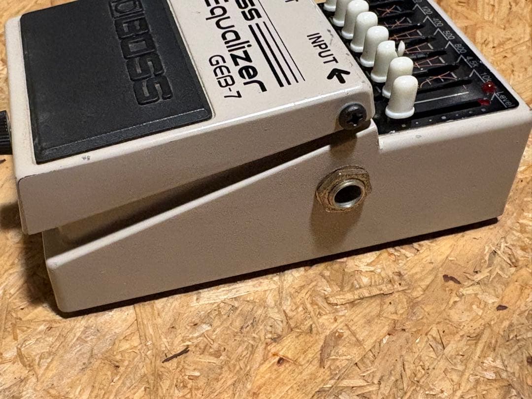 BOSS GEB-7 Bass equalizer ZHシリアル　初年度