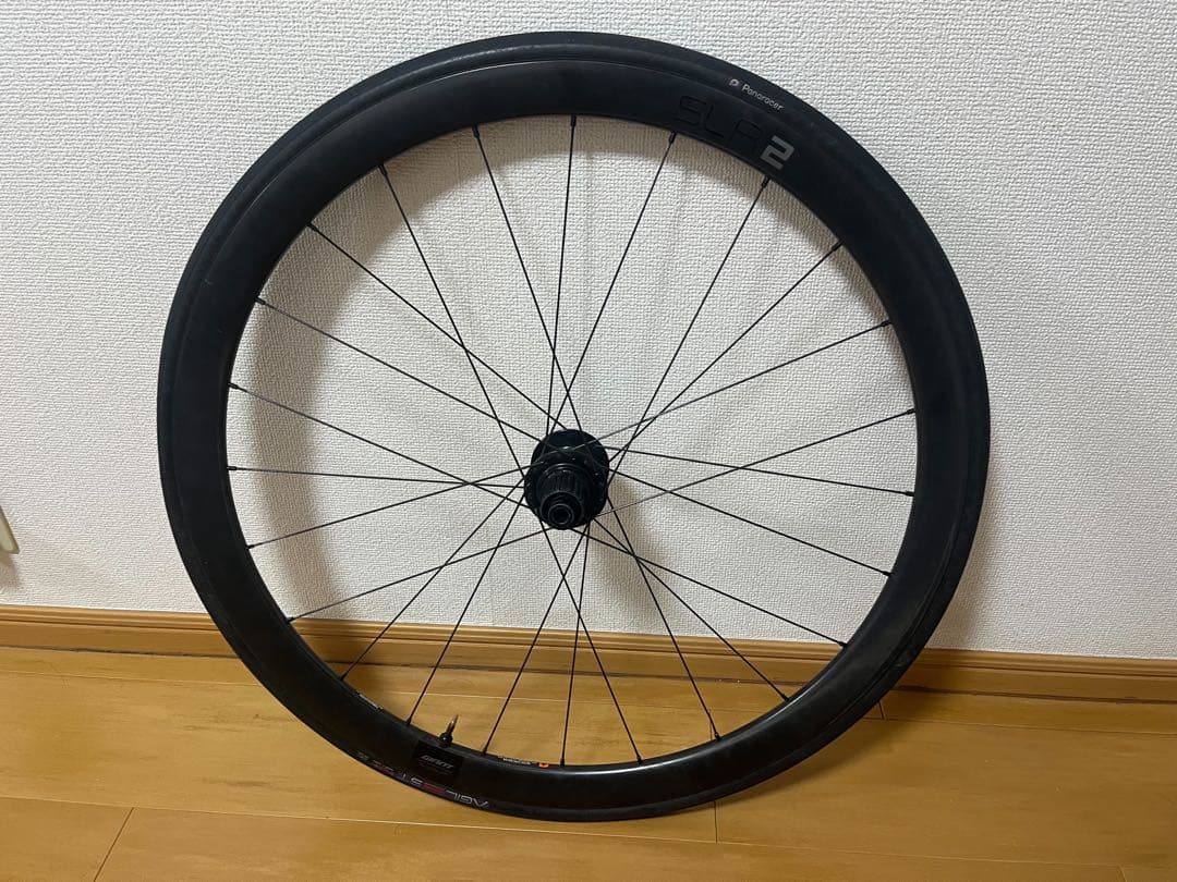 SLR2 ディスクブレーキ用完組ホイール ブラック