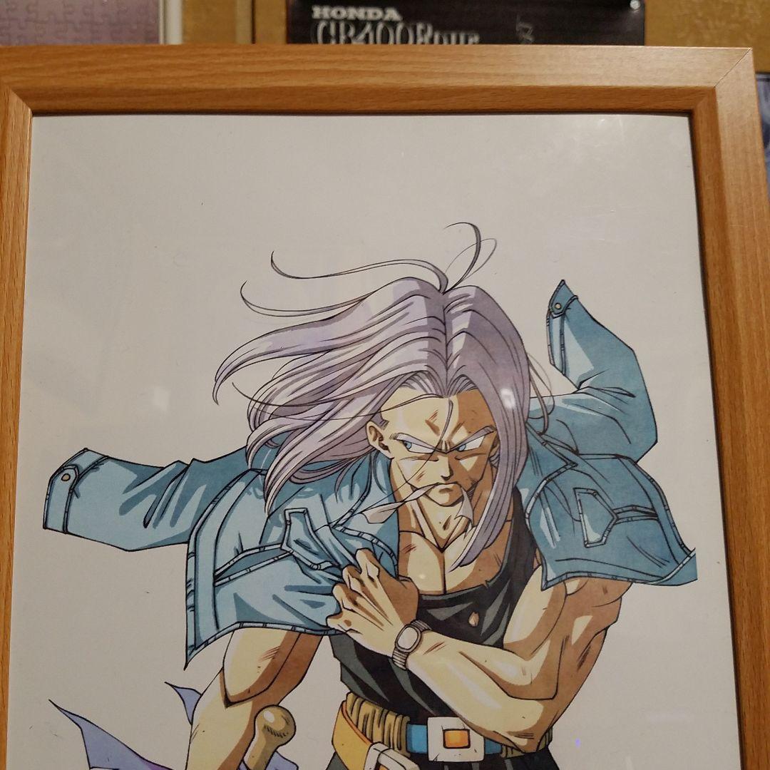 トランクス青年期ＰＳＡ１０&トランクス額入りイラストセット