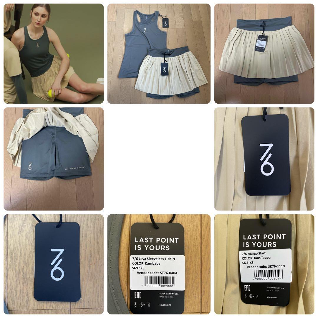 日本初上陸　セブンシックス　テニスウェア　上下セット　Mサイズ