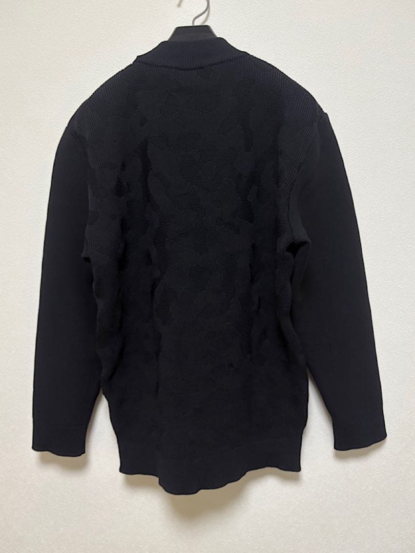 新品1PIU1UGUALE3 GOLF定価6.9万円24AWモックネックニット黒