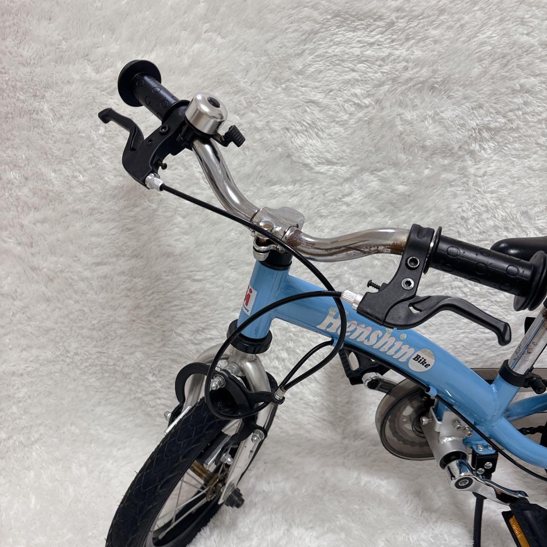 状態良好　Henshin Bike へんしんバイク 12インチ 水色　付属品多数