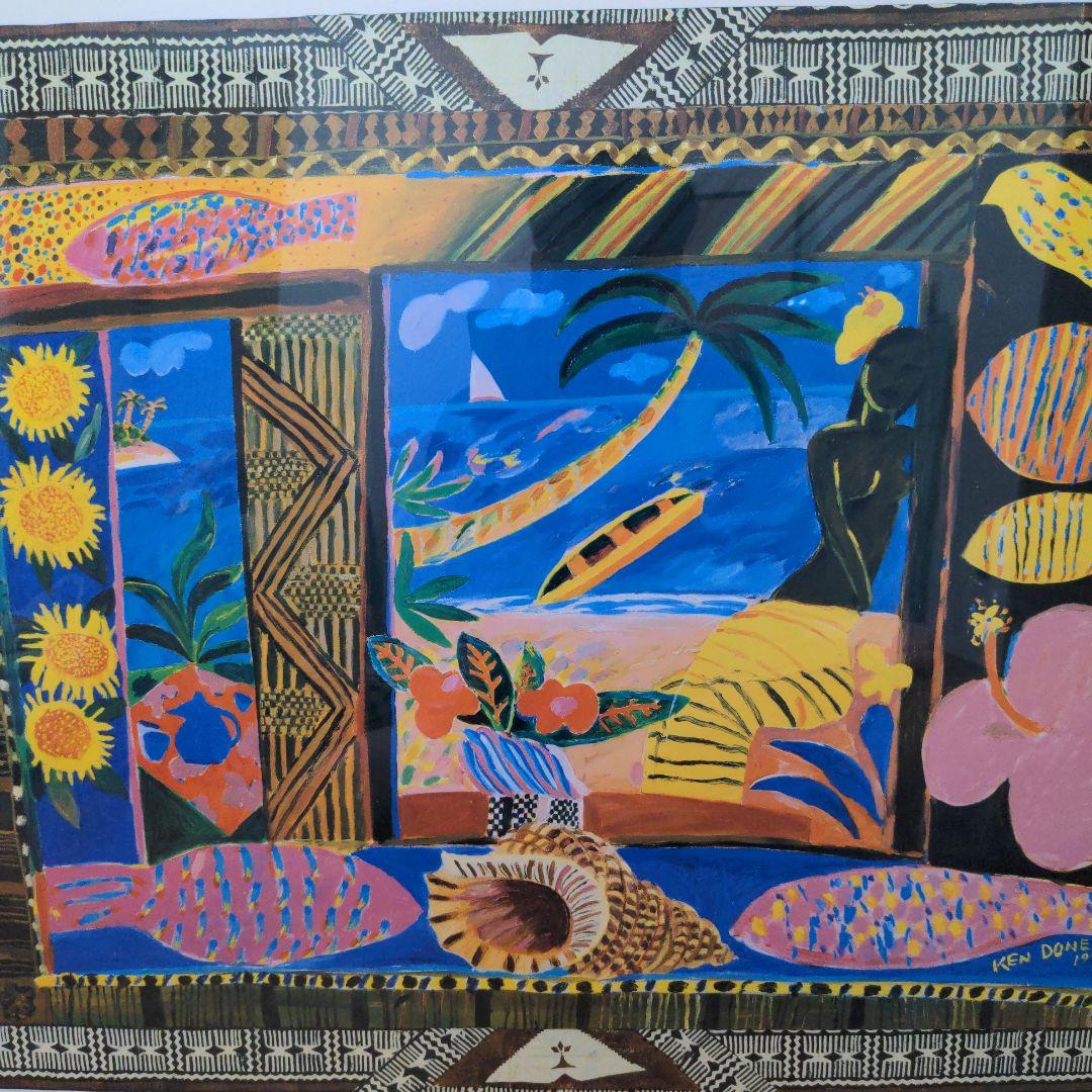 Ken Done ケン・ドーン　額入りポスター