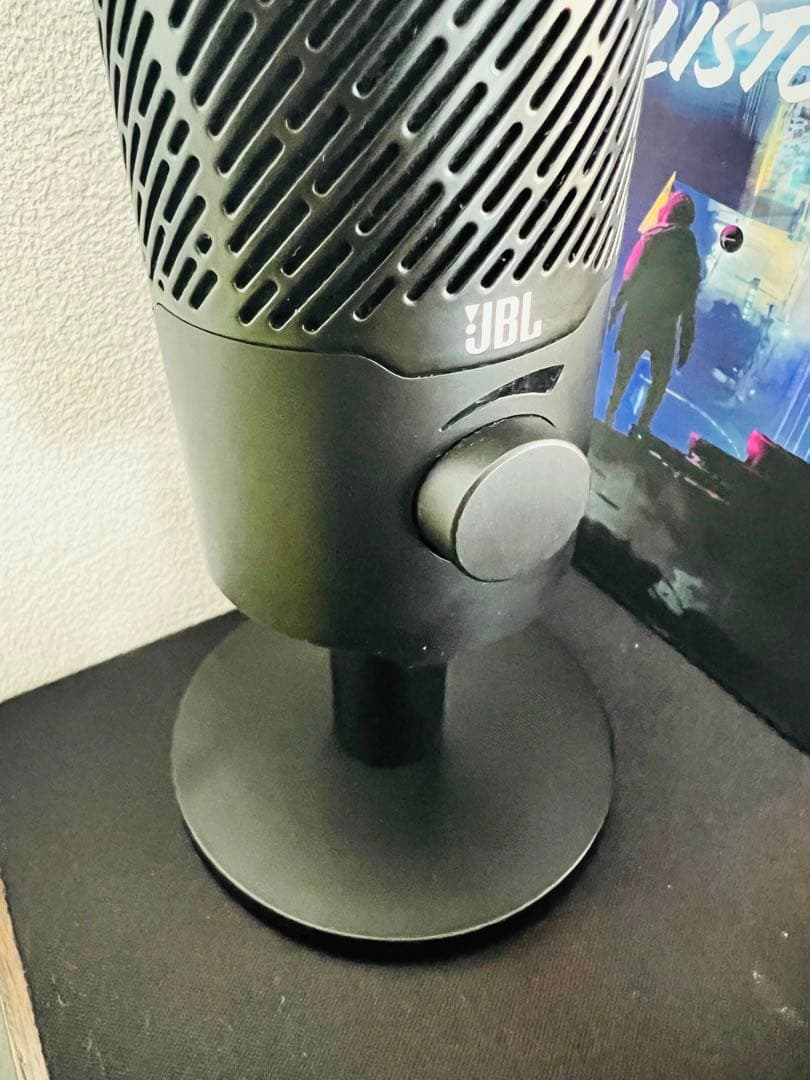 【美品・ポップガード付き】JBL Quantum Stream マイク ブラック