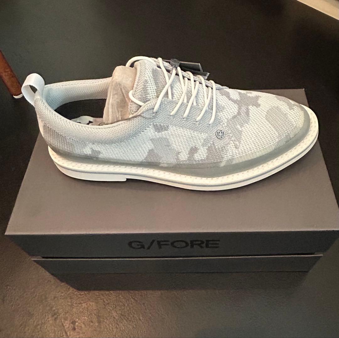G/FORE グレー カモフラージュ スニーカー