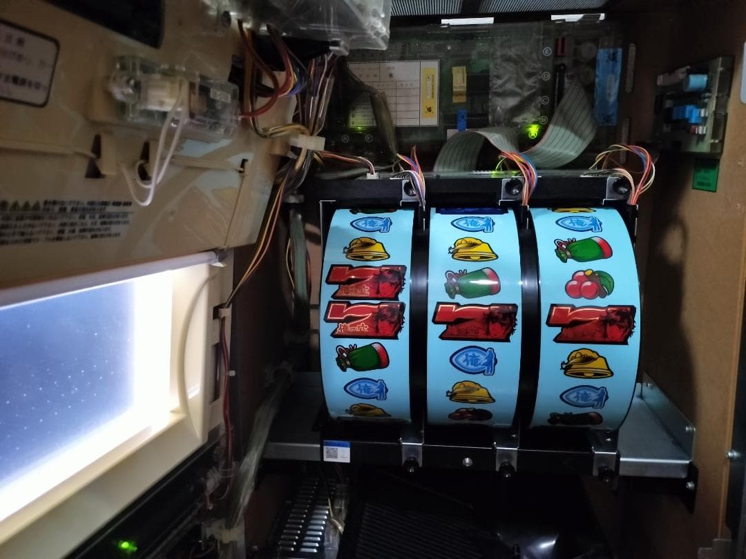 【パチスロ実機】ロデオ★『初代』俺の空【不要機付】４号機・人気台