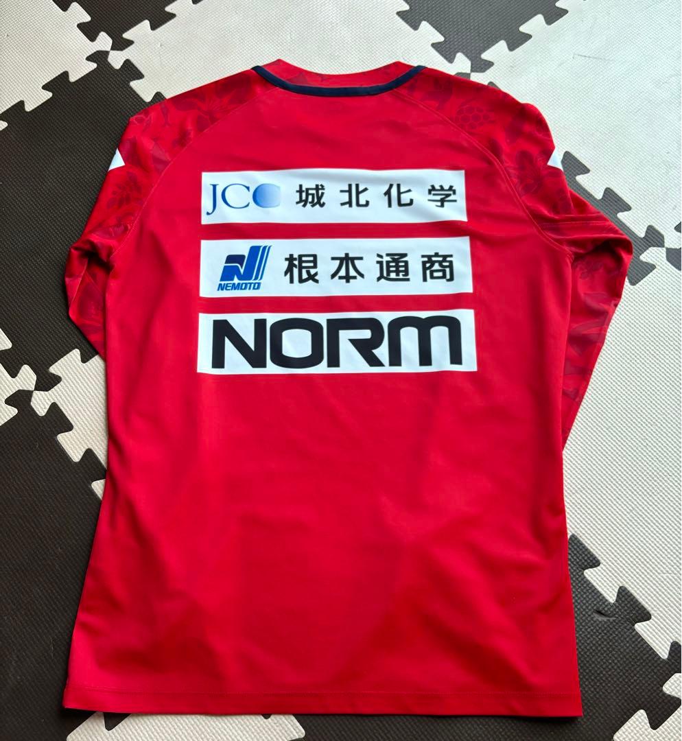 いわきfc 選手支給　トレーニングウェア