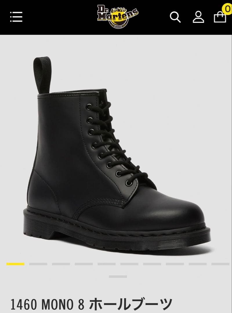 Dr. Martens 1460 MONO 8 ホールブーツ 23cm
