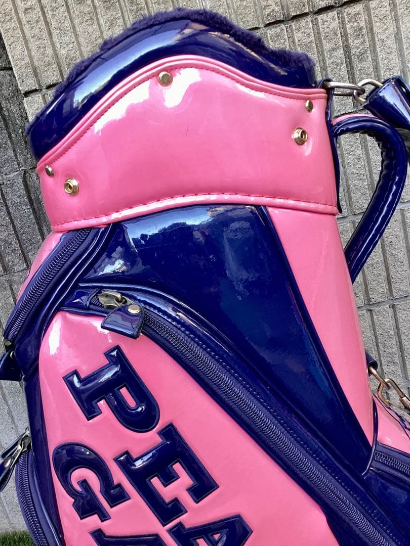 PEARLY GATES パーリーゲイツエナメルキャディバッグ