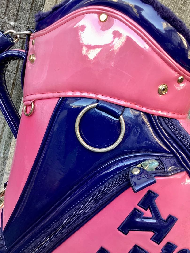 PEARLY GATES パーリーゲイツエナメルキャディバッグ