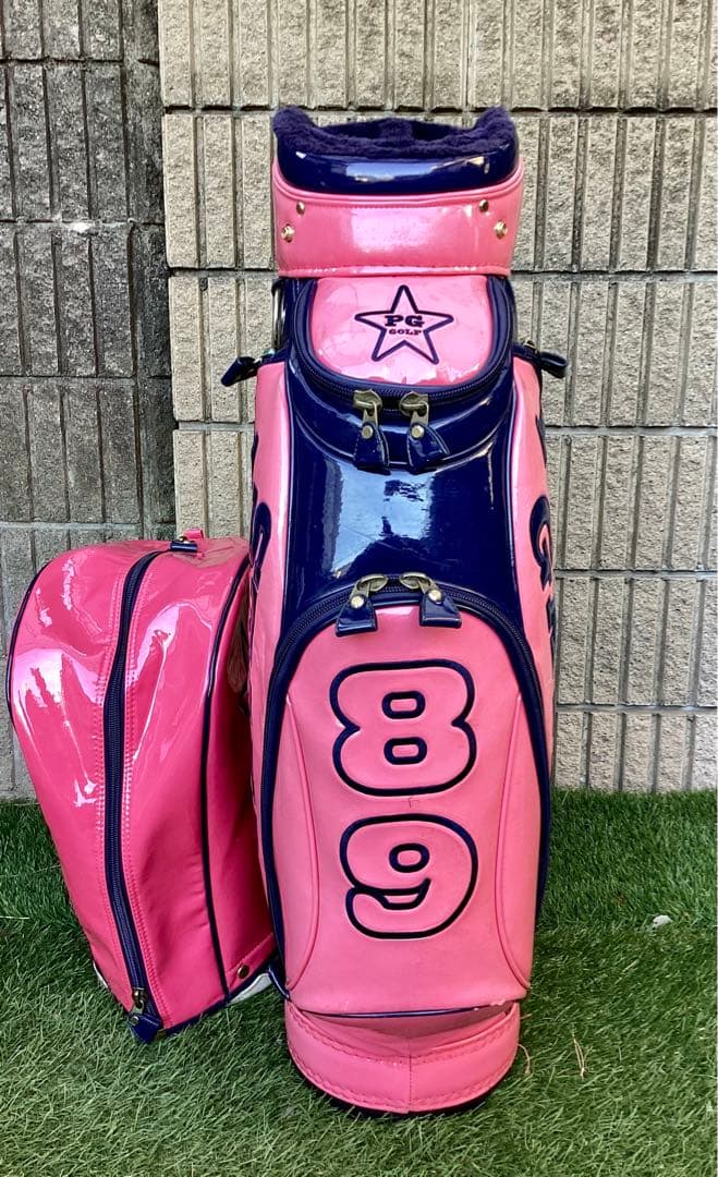 PEARLY GATES パーリーゲイツエナメルキャディバッグ