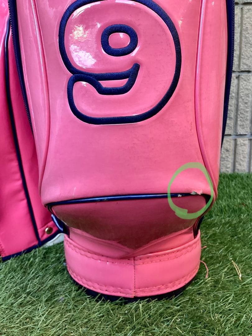 PEARLY GATES パーリーゲイツエナメルキャディバッグ