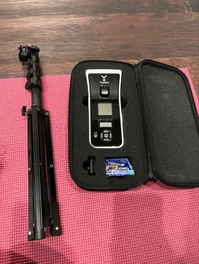 ユピテルスピードガン練習用具 ケース付き