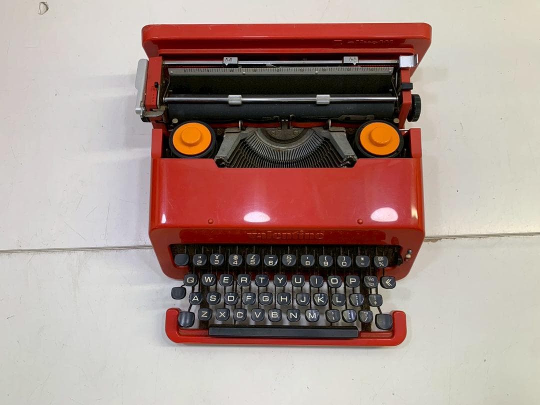 272Z 限定品ビンテージ Olivetti Valentine 赤いバケツ