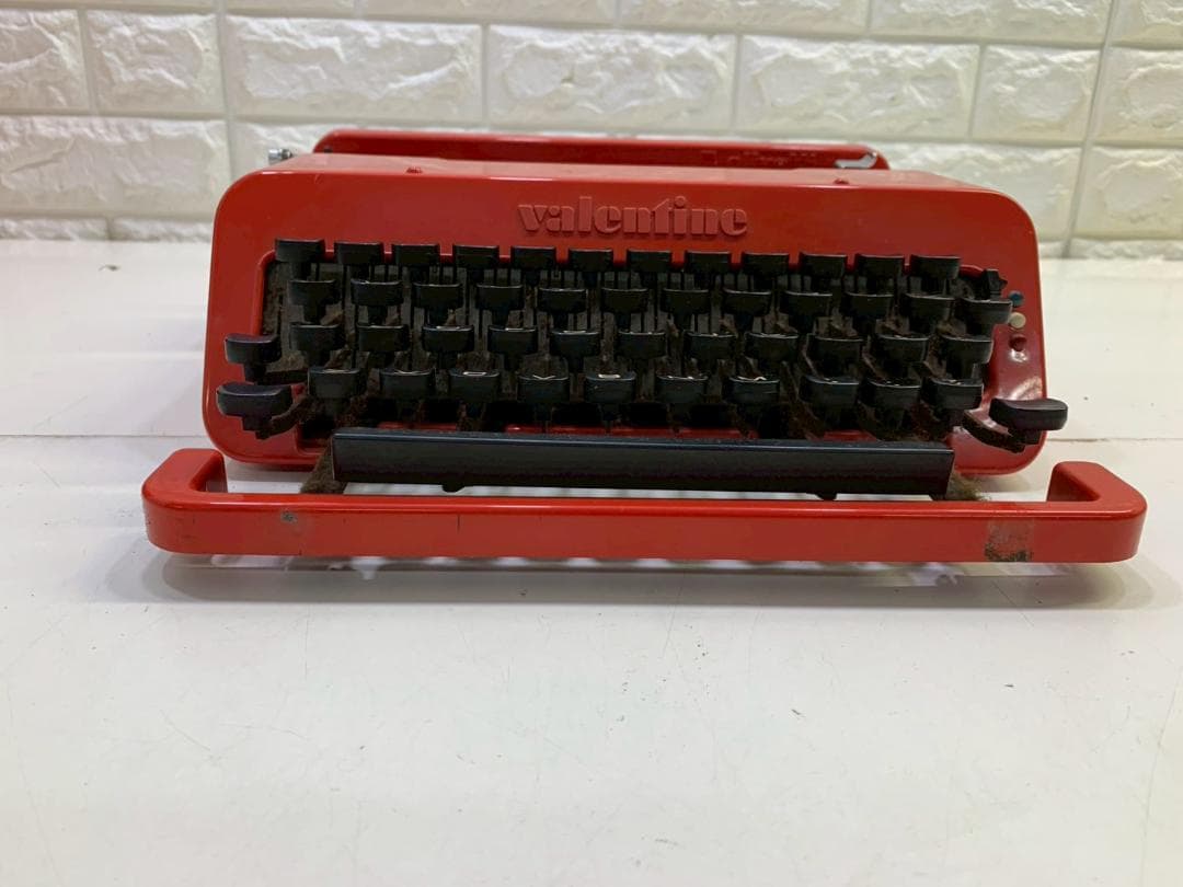 272Z 限定品ビンテージ Olivetti Valentine 赤いバケツ
