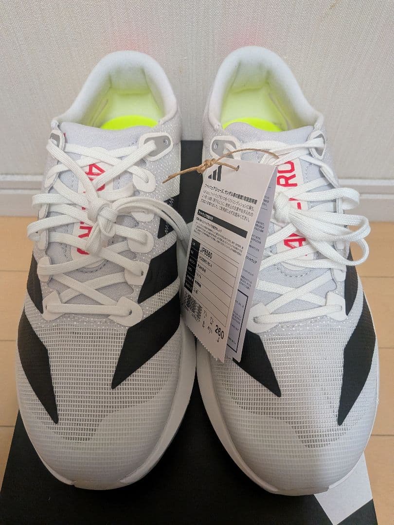 【新品、未使用】アディダス　アディゼロRC6　26.0cm