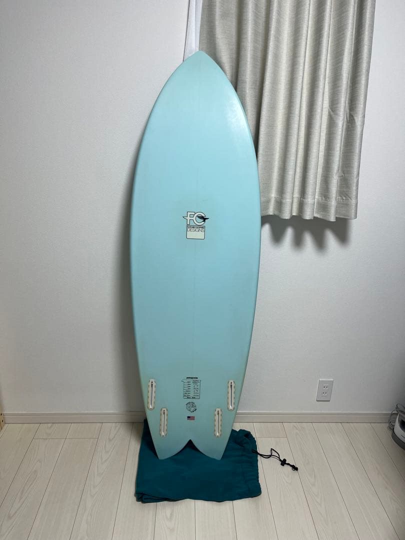 FCD Surfboards パタゴニア　5'7\" Quad FISH
