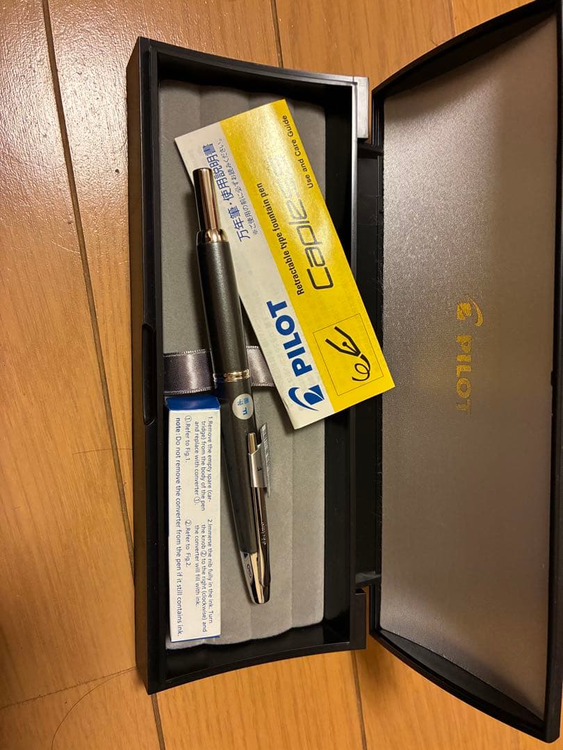 1*e様 PILOT Capless 万年筆 18K 750 2011年製　キャ