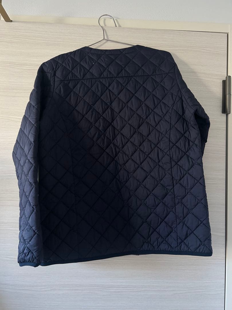 Munsingwearゴルフ美品ネイビー キルティングジャケット レディース