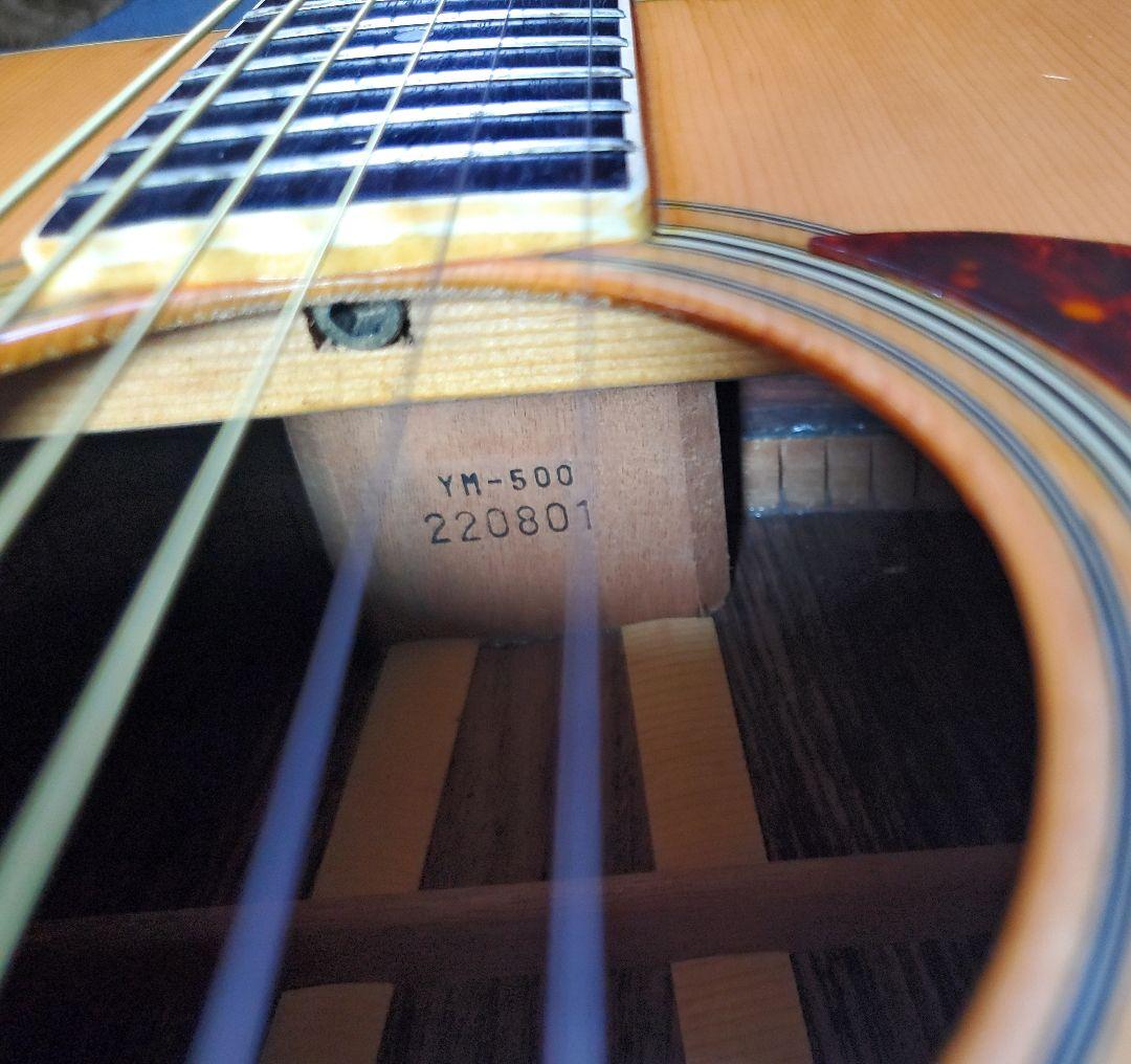 Yamaki ヤマキ YM-500 トップ単板 ジャパンヴィンテージ 3Pバック