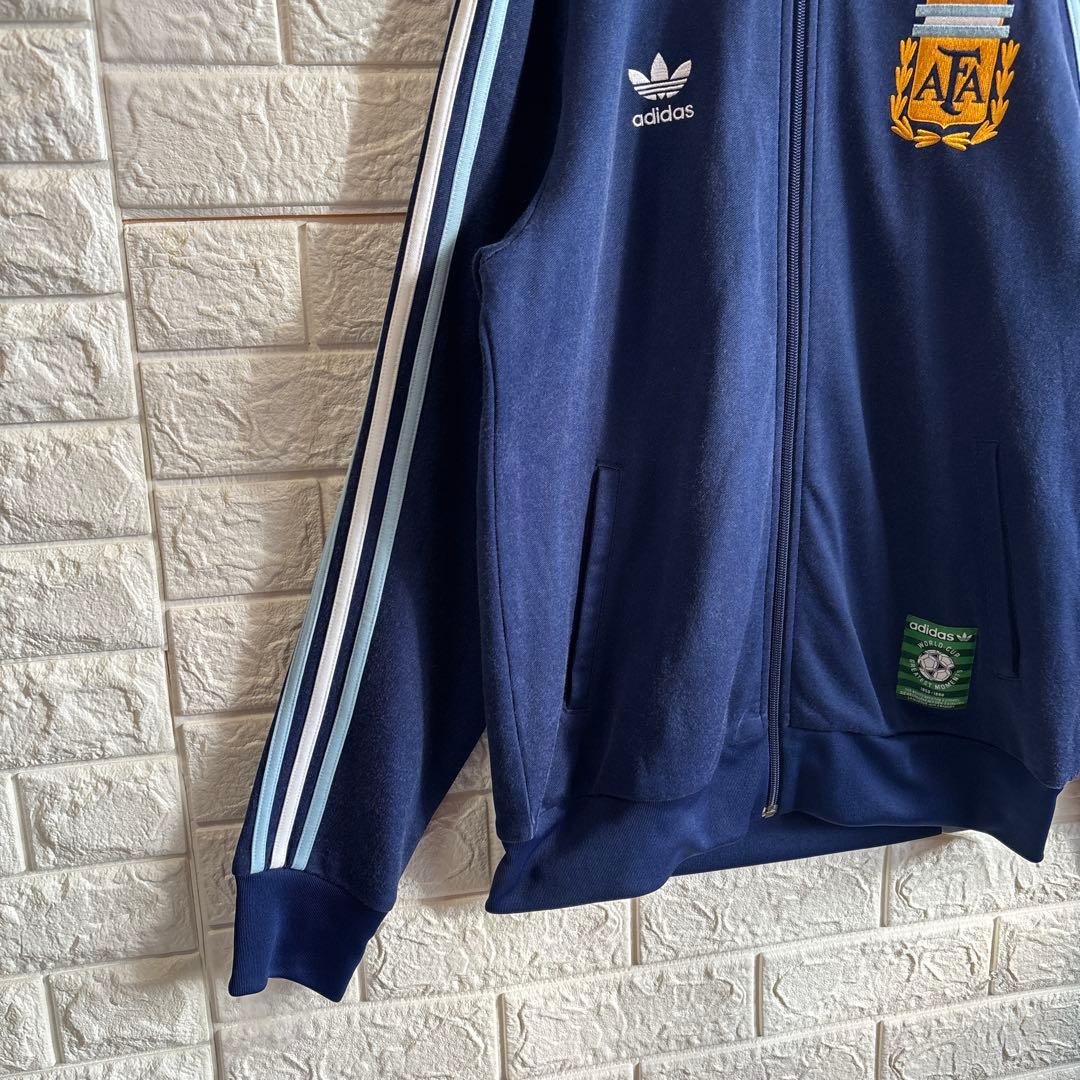 【希少】adidas トラックジャケット アルゼンチン マラドーナ XLサイズ