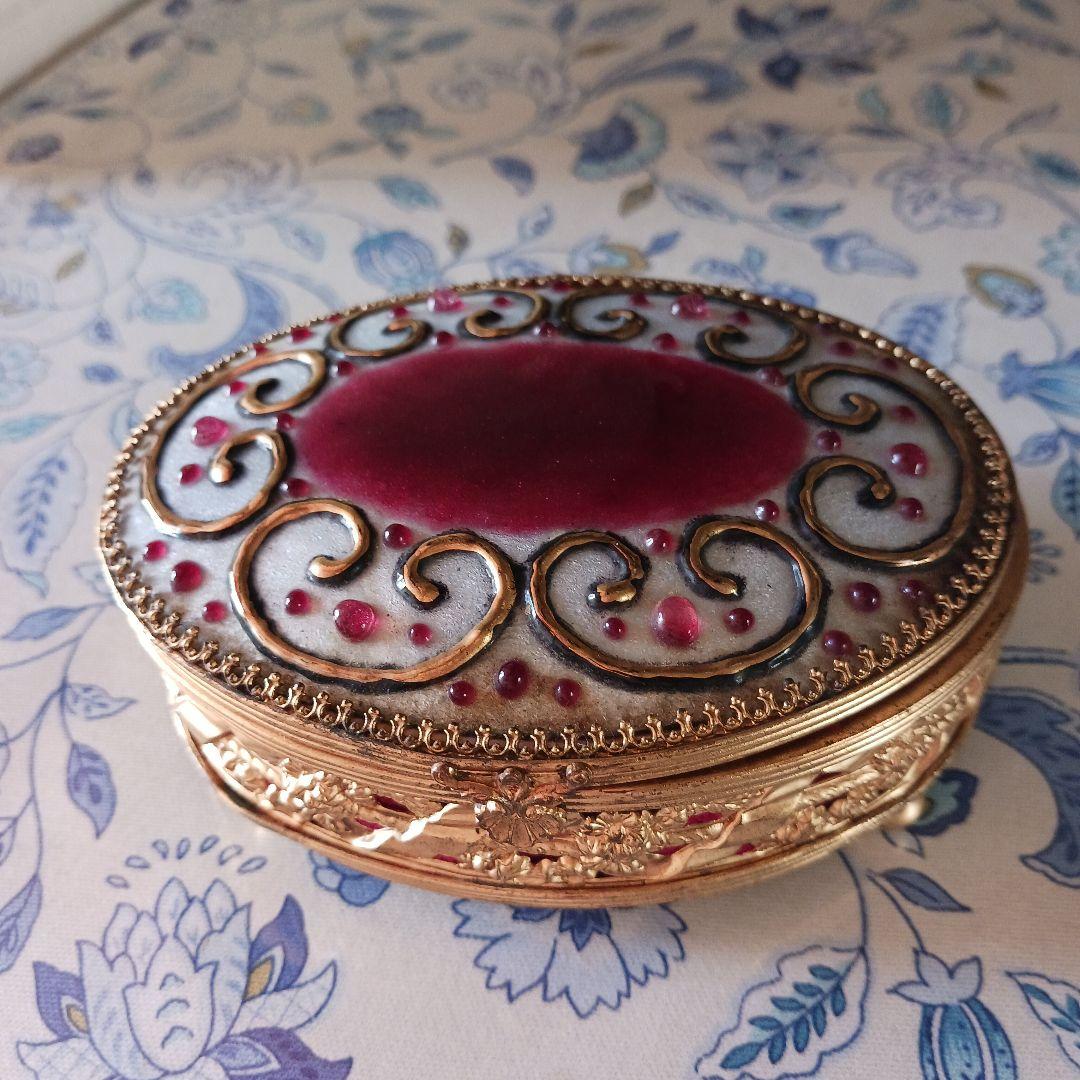 アンティーク　ジュエリーボックス