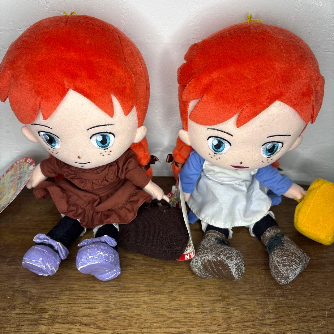 世界の名作　赤毛のアン　ぬいぐるみ　2体セット