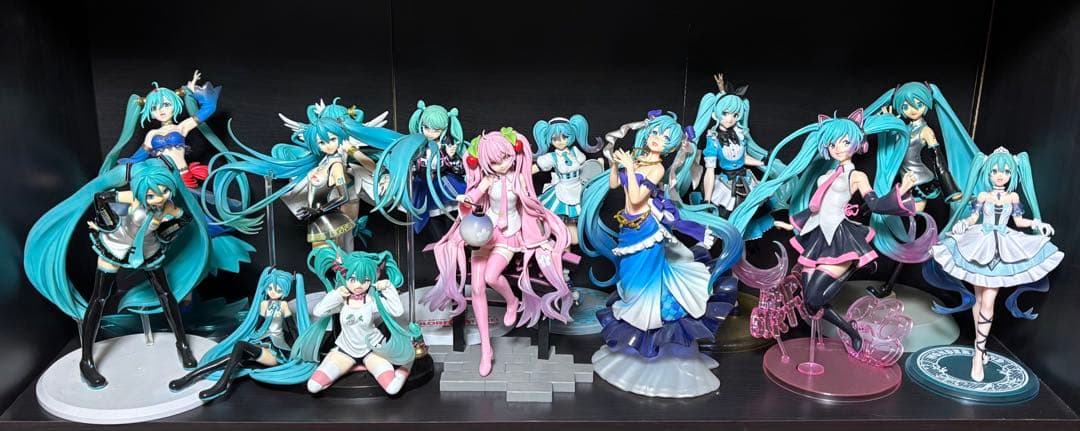 【画像3枚】VOCALOID 初音ミク フィギュアまとめ売り