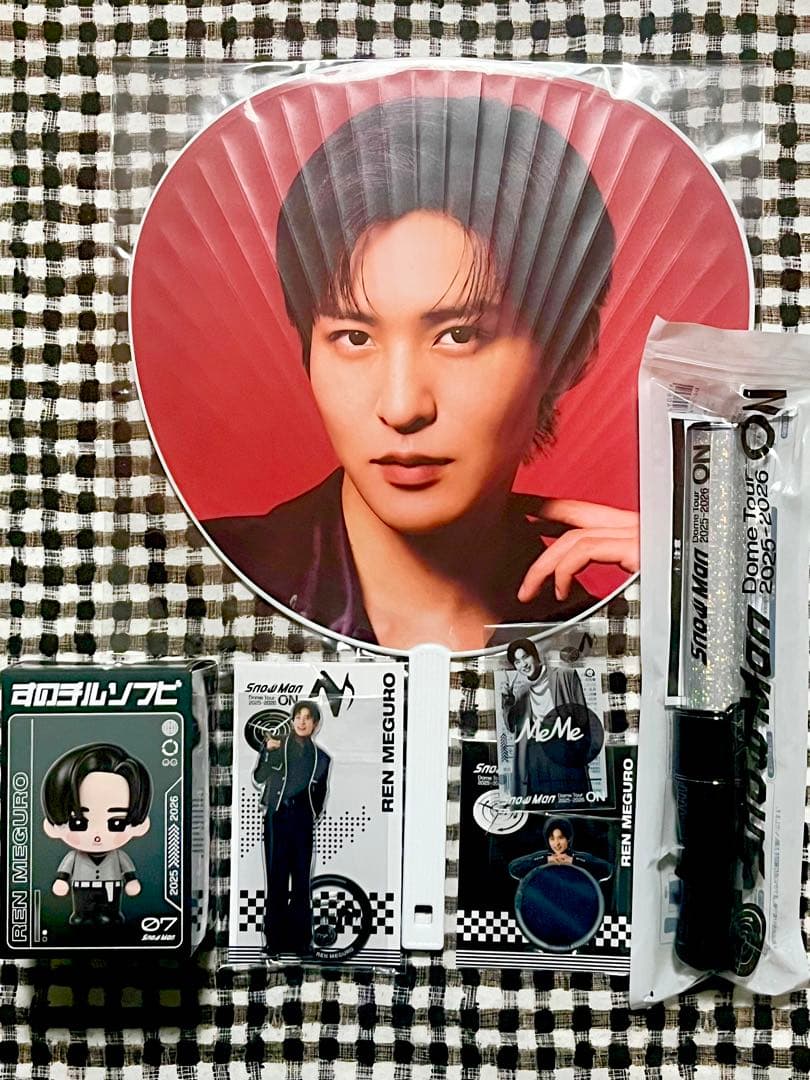 Man ON ツアーグッズ、ペンライト　目黒蓮④