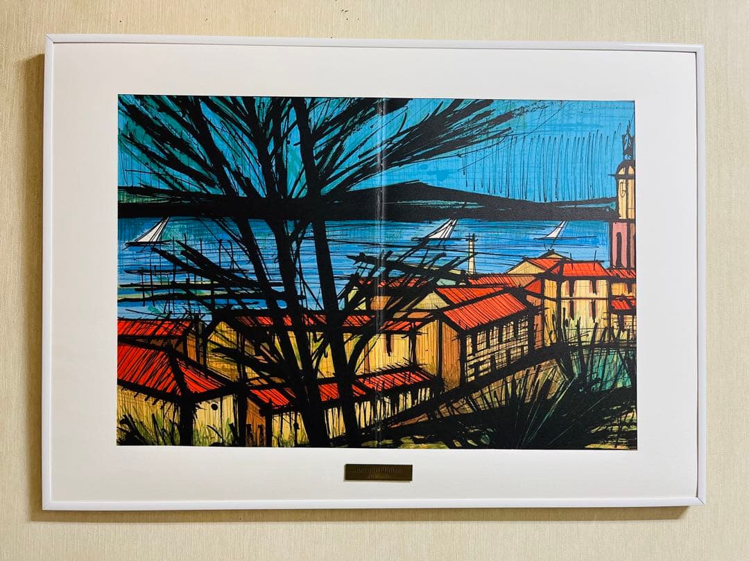 ベルナール・ビュッフェ<小さな海岸> 1979リトグラフ　希少