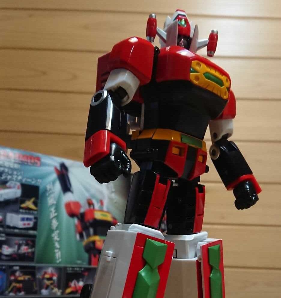 バンダイ　超合金魂GX-43 闘将ダイモス 変形合体精密モデル　中古品　１つ