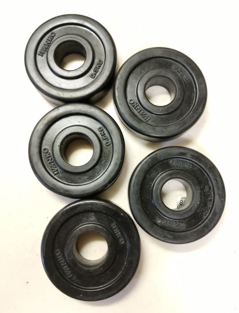 IVANKO ラバープレートセット 19kg