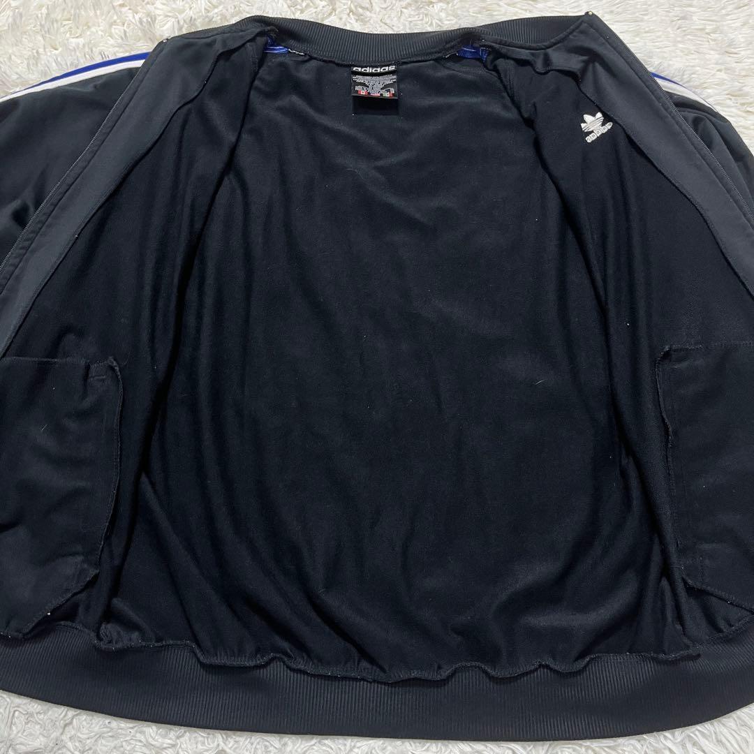 80s〜90s アディダス トラックジャケット ATP STT 万国旗 黒タグ