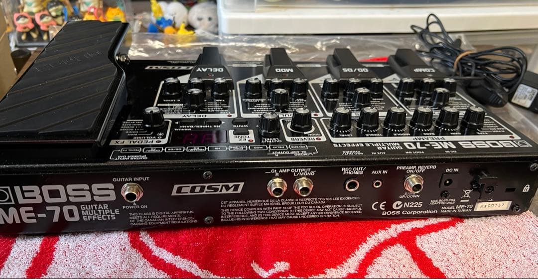 即発送 BOSS ME-70 アダプター付き