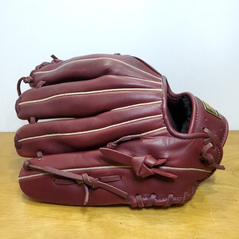 ZETT ゼット ソフトステア 超人気カラー ボルドーブラウン 軟式グローブ