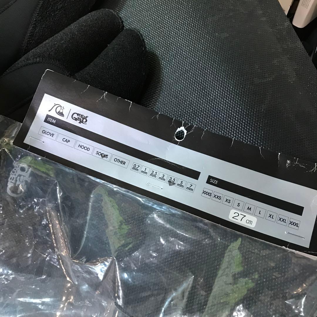 クイックシルバー　サーフブーツ　3.5mm 27cm 冬　サーフィン