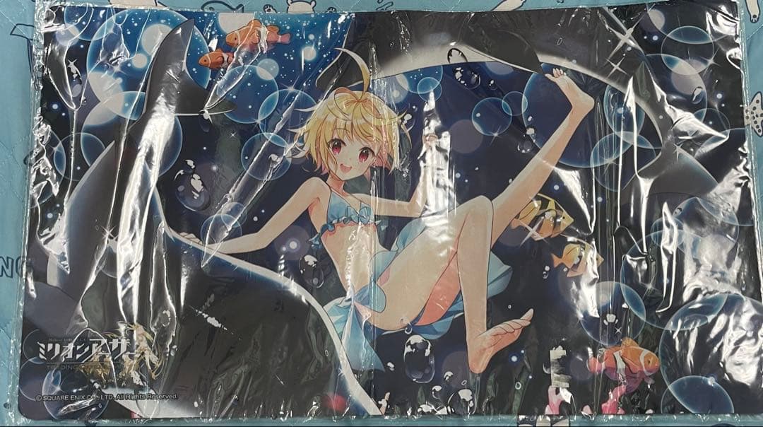 ミリオンアーサーTCG 夏季休業？ 炎夏型盗賊アーサー プレイマット