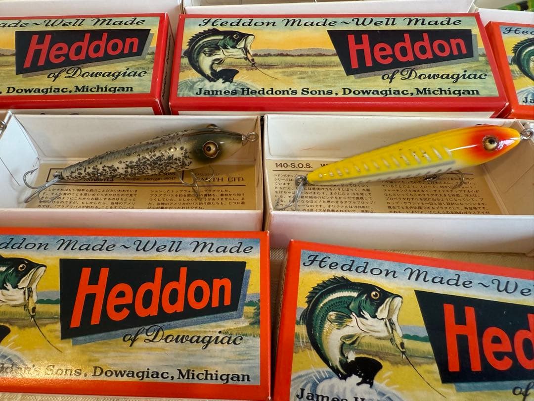 マックイーン オールドヘドン ★☆ スミス ウッド HEDDON ルアー