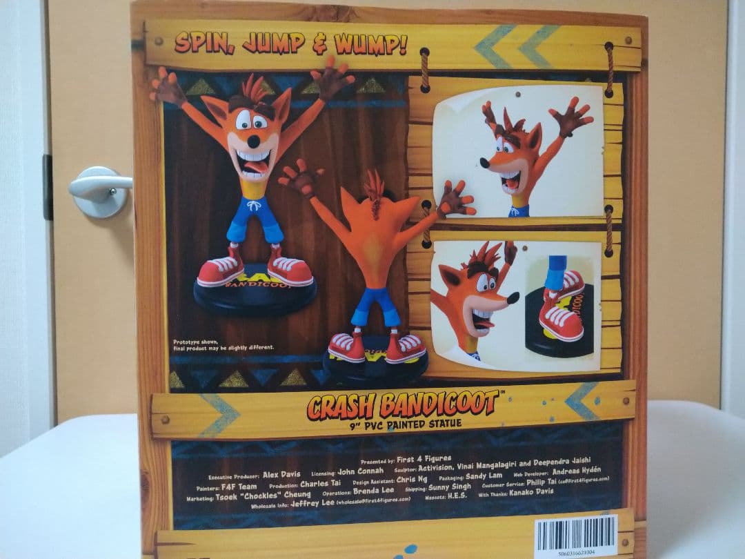 クラッシュ・バンディクー　フィギュア