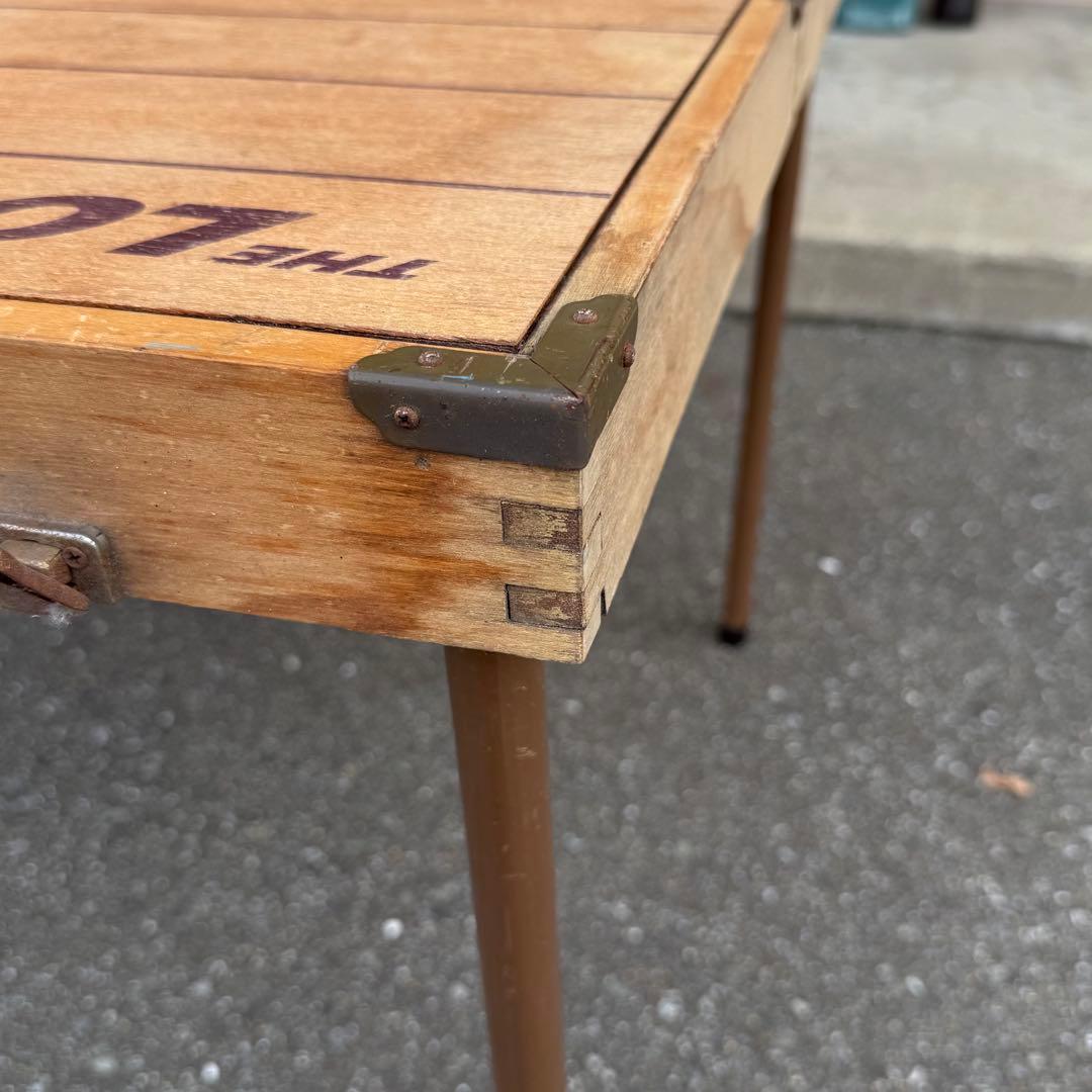 モ*キ様 LOGOS アウトドア用 折りたたみ式テーブルチェアーセット【DC08