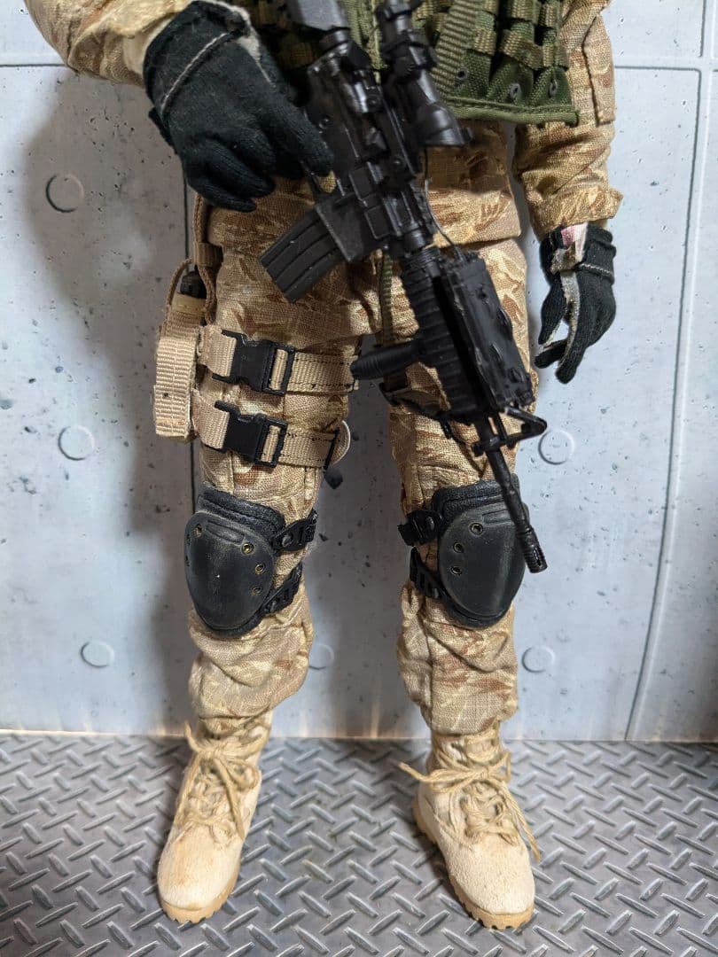 アメリカ軍特殊部隊 1/6 12インチ黒人兵士 cs8