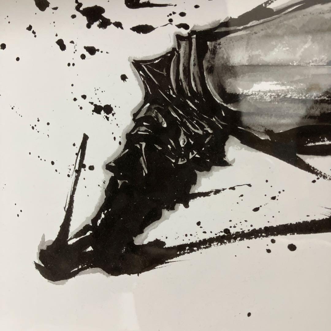 ベルセルク　こうじょう雅之　キャラファイン ガッツ 複製原画