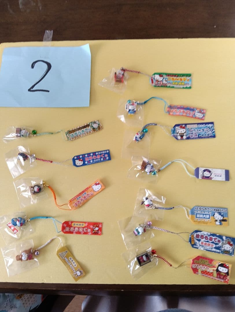 2　ご当地ハローキティファスナーストラップ日本全国47都道府県制覇！＋１個