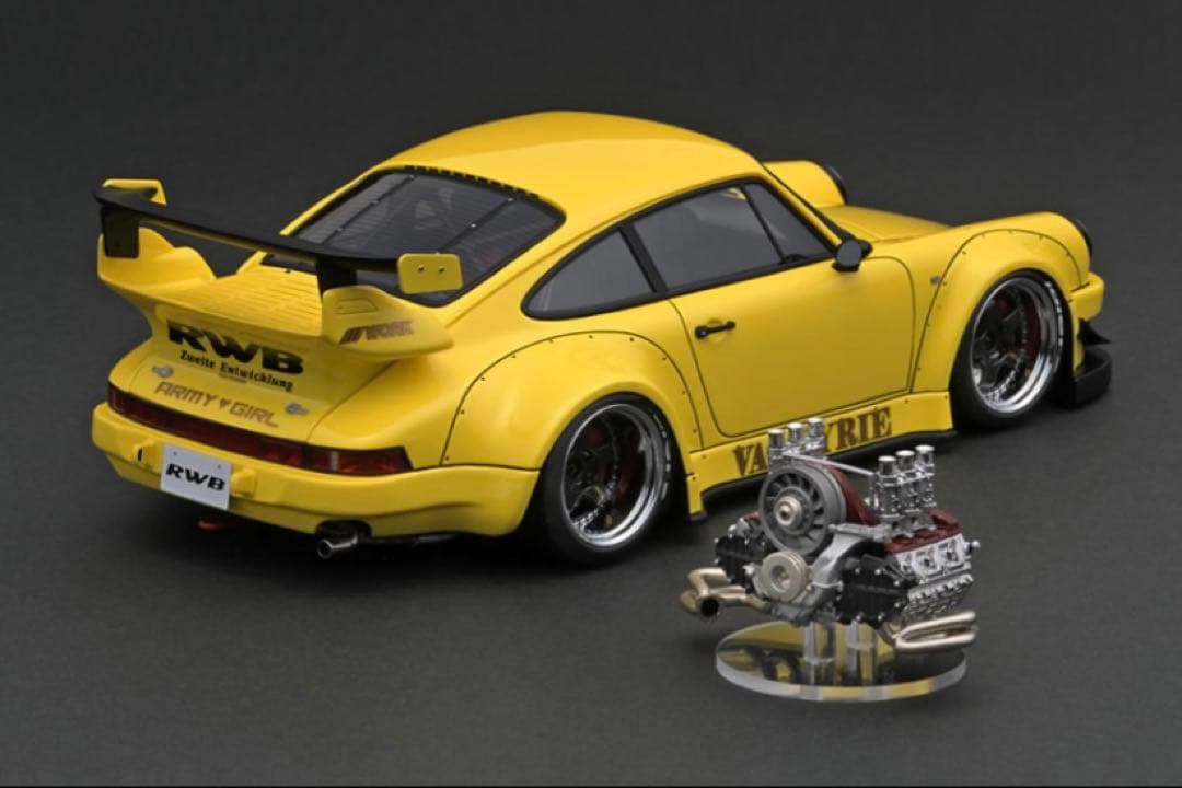 1/18 イグニッションモデルポルシェRWB 930 Engine【新品】
